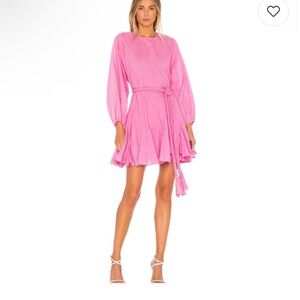 RHODE Pink Long Sleeve Dress